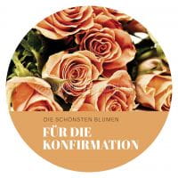Rund | Blumen für die Konfirmation Poster | für Plakatständer | Rundformat Rund | Blumen für die Konfirmation Poster | für Plakatständer | Rundformat