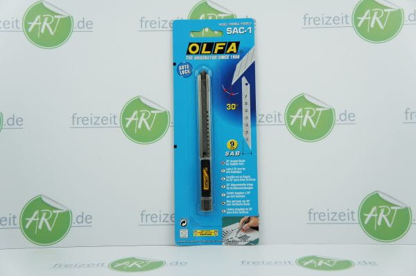 OLFA SAC-1 Graphic Cutter | Cuttermesser | Edelstahlgriff | 9mm