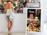 Pizza und mehr Werbeposter | Plakat online drucken