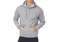 Hoodie Unisex inkl. einfarbigem Druck