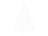 Weihnachtsbaum aus Ornamente Wandtattoo Vorschau