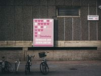 Valentinstag Plakat | Werbeschild für Valentinstag