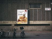 Hausmannskost zum Mittag Werbeplakat | Poster auch in DIN A 0