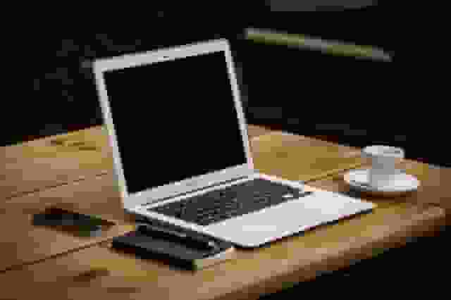 Mobiles Laptop Licht