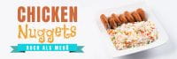 3:1 | Chicken Nuggets Plakat | Werbeplakat Chicken Nuggets | 3 zu 1 Format 3:1 | Chicken Nuggets Plakat | Werbeplakat Chicken Nuggets | 3 zu 1 Format