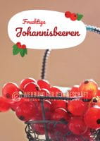 Fruchtige Johannisbeeren Plakat | Poster für Werbeaufsteller