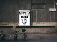 Richtige Brille Poster | Werbebanner für Optiker