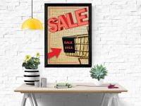 Sale Sale Sale Poster | Plakat für Werbeaufsteller